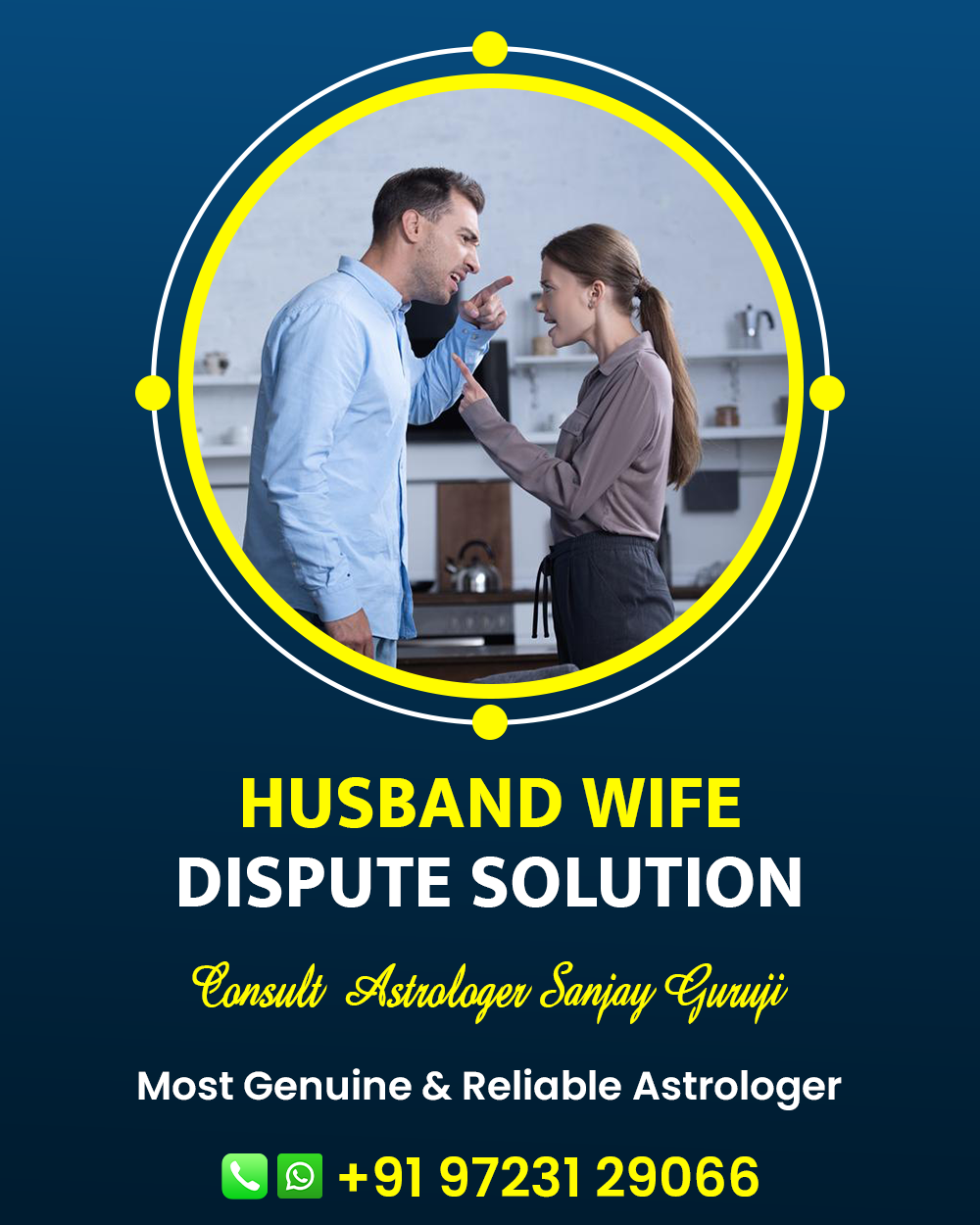Husband Wife Dispute Problem Solution By Astrology