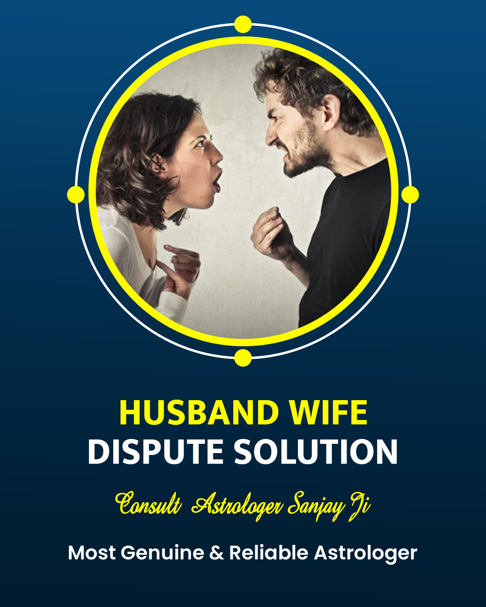 Husband Wife Problem Solution